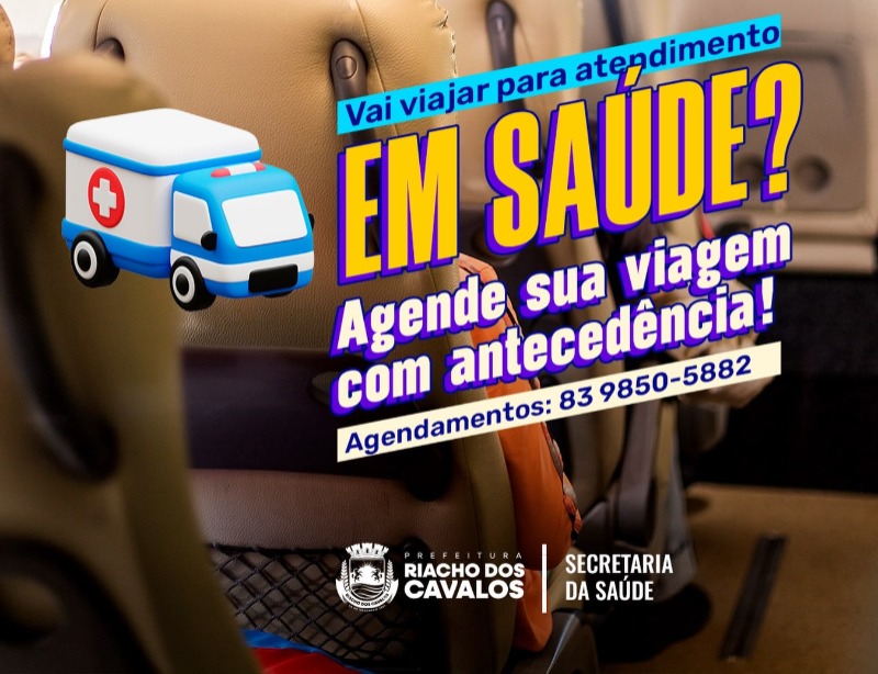 Secretaria de Sa�de divulga contato para agendamento de viagens e refor�a organiza��o do transporte de pacientes